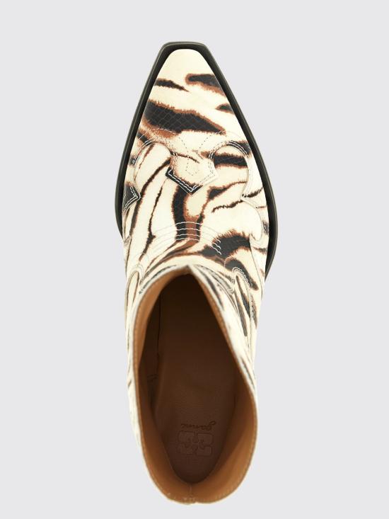 26FW 가니 부츠 D1010003 135 Beige - GANNI