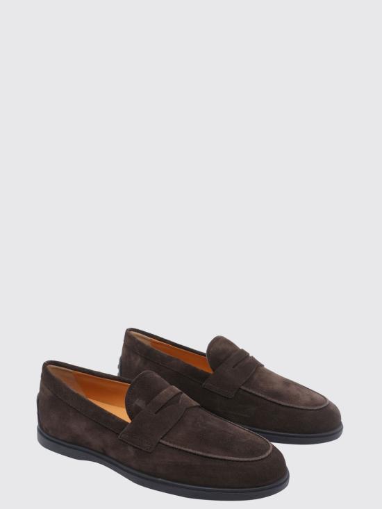 26FW 토즈 스웨이드 페니 로퍼 XXM78L0JM60RE0 S800 Brown - TODS