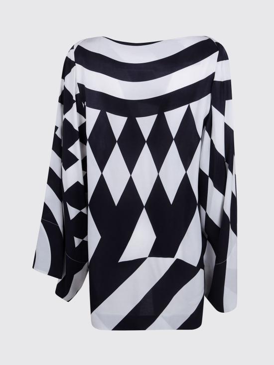 26SS 드리스 반 노튼 블라우스 2610107113095 900 Black - DRIES VAN NOTEN