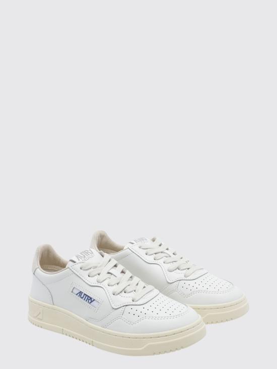 26FW 오트리 메달리스트 로우 레더 스니커즈 AULW BJ04 White 1 - AUTRY