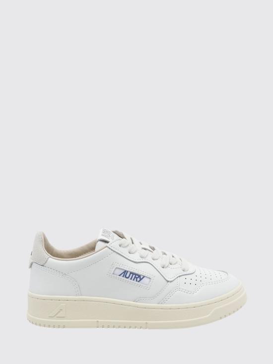 26FW 오트리 메달리스트 로우 레더 스니커즈 AULW BJ04 White 1