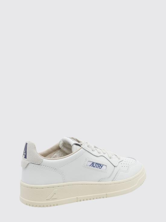 26FW 오트리 메달리스트 로우 레더 스니커즈 AULW BJ04 White 1 - AUTRY