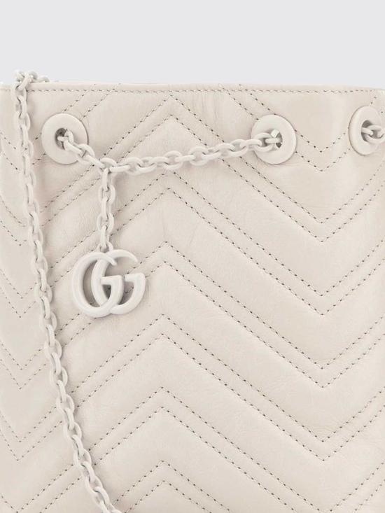 26SS 구찌 GG 마몽 나노 버킷백 856404AAFS1 9540 Ivory - GUCCI
