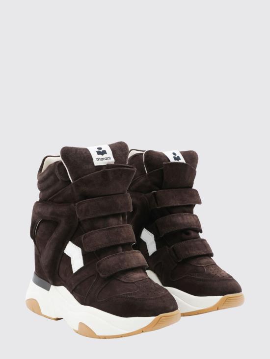 26FW 이자벨마랑 스니커즈 BK0009FAB4E10S CLMW Brown - ISABEL MARANT