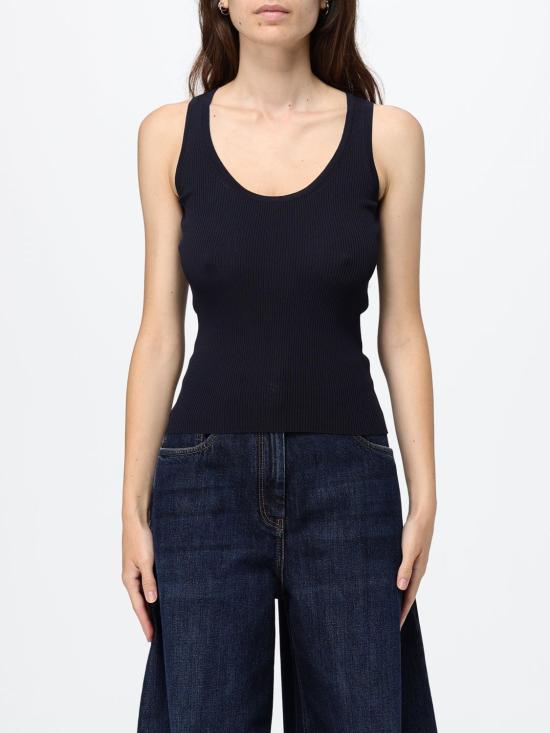 26FW 막스마라 민소매 티셔츠 2621366161600 002 Navy