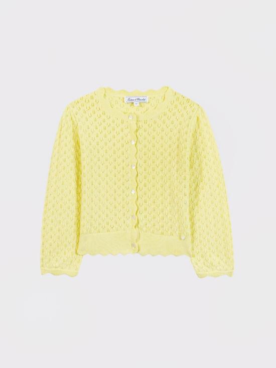 26SS [키즈] 타티네쇼콜라 풀오버 CC18002 70 Yellow