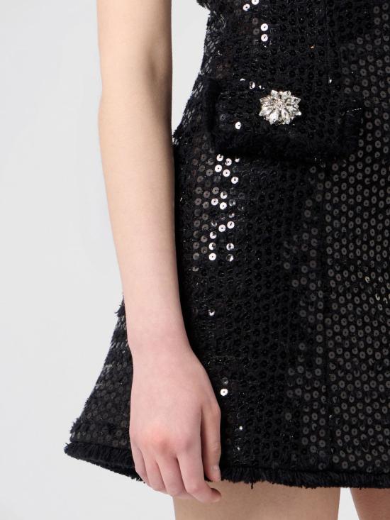 26FW 필립 플레인 롱 원피스 FAFCWRG3652PTE173N 02 Black - PHILIPP PLEIN