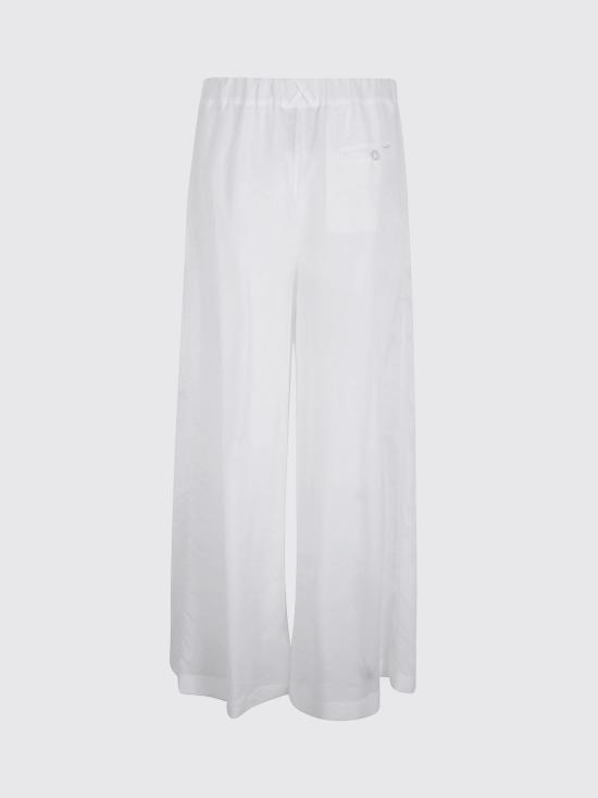 26SS 세미쿠튀르 팔라초 팬츠 S6SI52 A210 White - SEMI-COUTURE