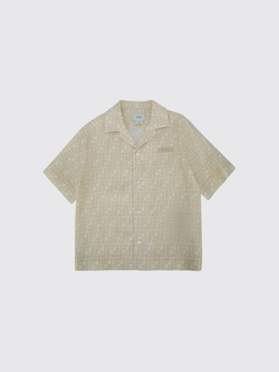 26FW [키즈] 펜디 셔츠 JUC109 Cream