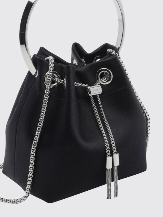 26FW 지미추 크로스백 BONBONFUQ BLACK SILVER - JIMMY CHOO