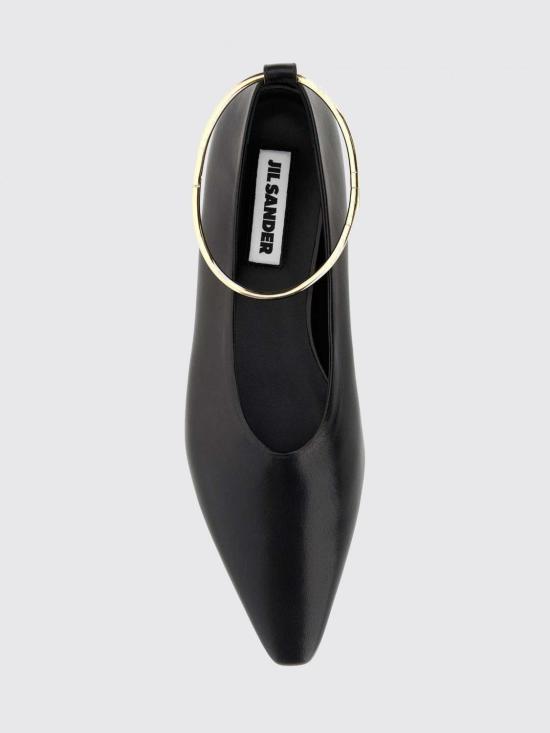26SS 질샌더 플랫 슈즈 J15WZ0039P7588 001 Black - JIL SANDER