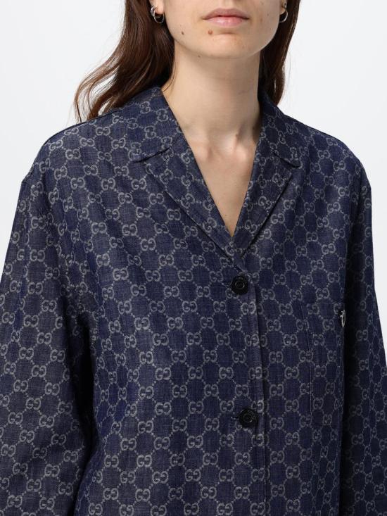 26FW 구찌 셔츠 875438XDDG3 4011 Blue - GUCCI