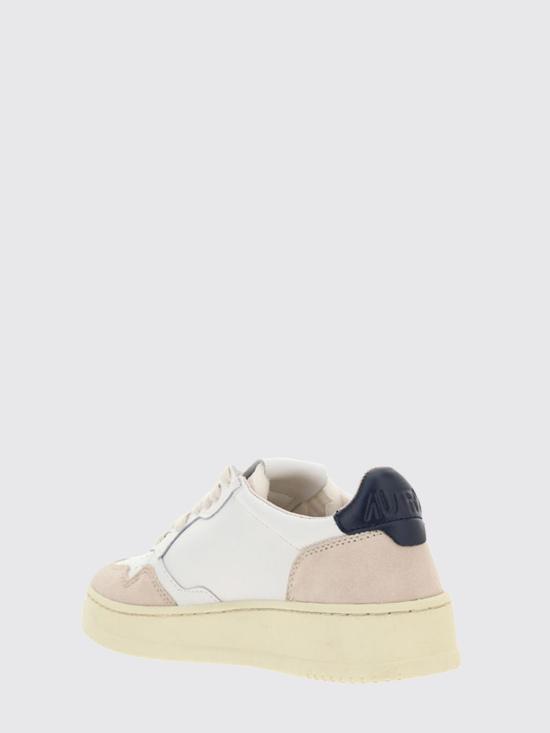 26FW 오트리 메달리스트 로우 레더 스니커즈 AULW LS28 Blue - AUTRY