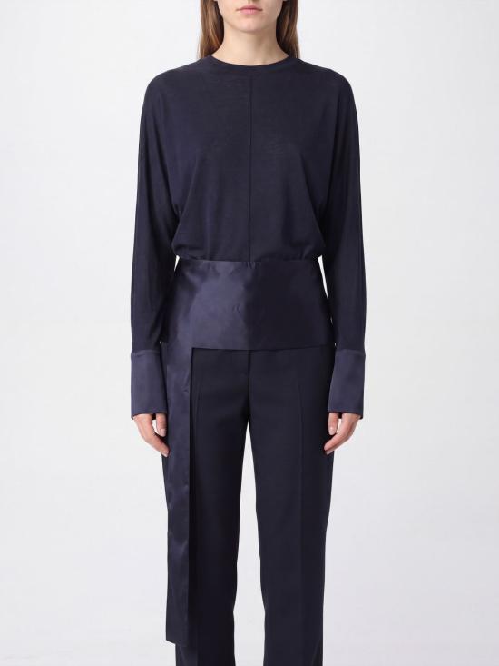 26SS 다크파크 긴팔 티셔츠 WSH42FAC155 0099 Black