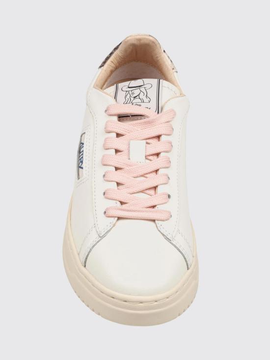26FW 오트리 달라스 로우 고트스킨 스니커즈 ADLW YA01 White - AUTRY