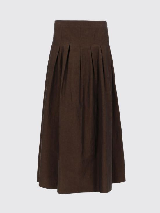 26SS 피티토리노 롱 스커트 CDGORAZ00STDZI33 0850 Brown - PT TORINO