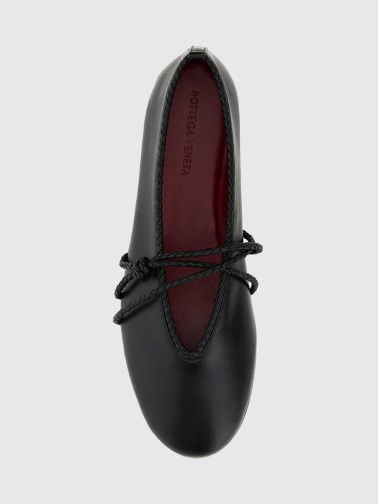 26SS 보테가베네타 플랫 슈즈 855866VBSD0 1000 Black - BOTTEGA VENETA