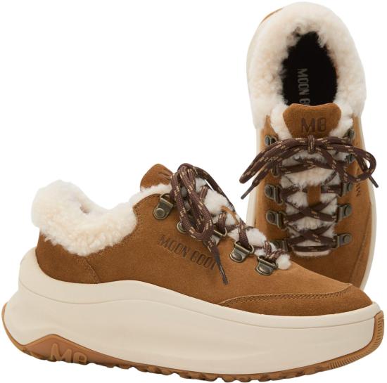  문부츠 스니커즈 80D2490040COGNAC BROWN - MOON BOOT