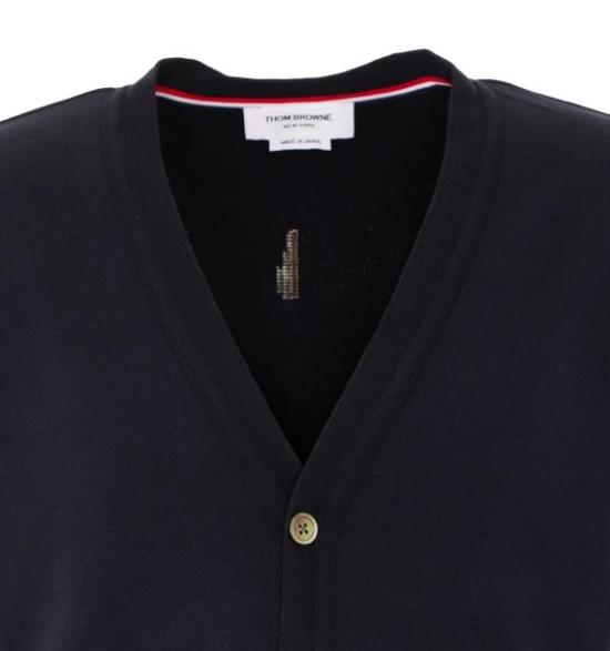 26FW 톰브라운 가디건 MJT582E00535415 Blue - THOM BROWNE