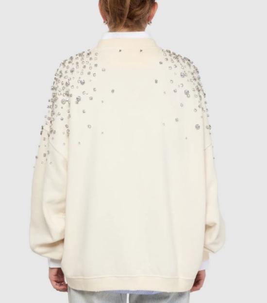 26FW 골든구스 스웨터 GUP02711 P00264511560 Heritage white - GOLDEN GOOSE