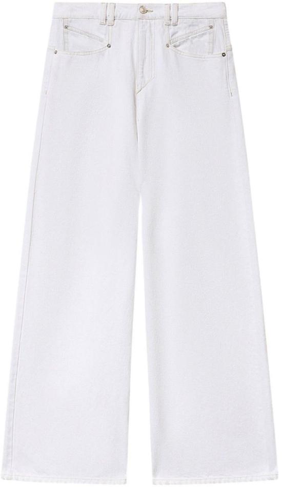 26SS 이자벨마랑 레모니 팬츠 PA0052FBD1H02I WHITE