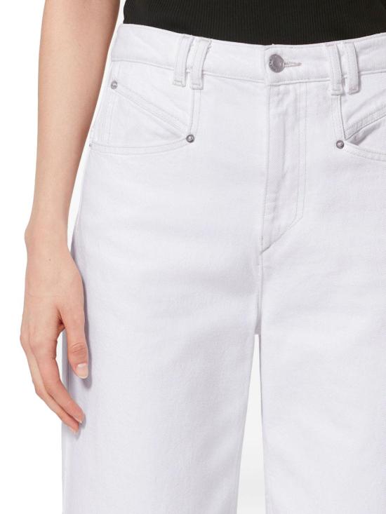 26SS 이자벨마랑 레모니 팬츠 PA0052FBD1H02I WHITE - ISABEL MARANT