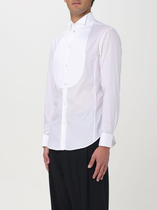 26FW 조르지오 아르마니 긴팔 셔츠 GM000476 TE10075U0002 WHITE - GIORGIO ARMANI