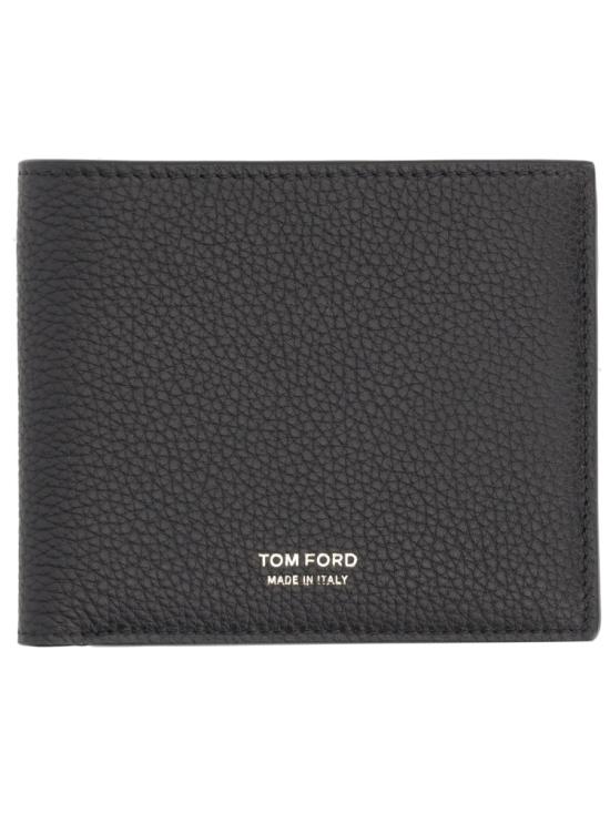 26FW 톰포드 그레인 레더 클래식 반지갑 Y0228 LCL158GNAA BLACK - TOMFORD