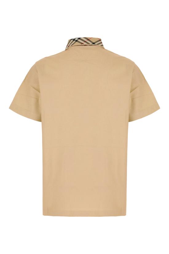 26FW 버버리 폴로 티셔츠 8131604 B8626 FLAX - BURBERRY