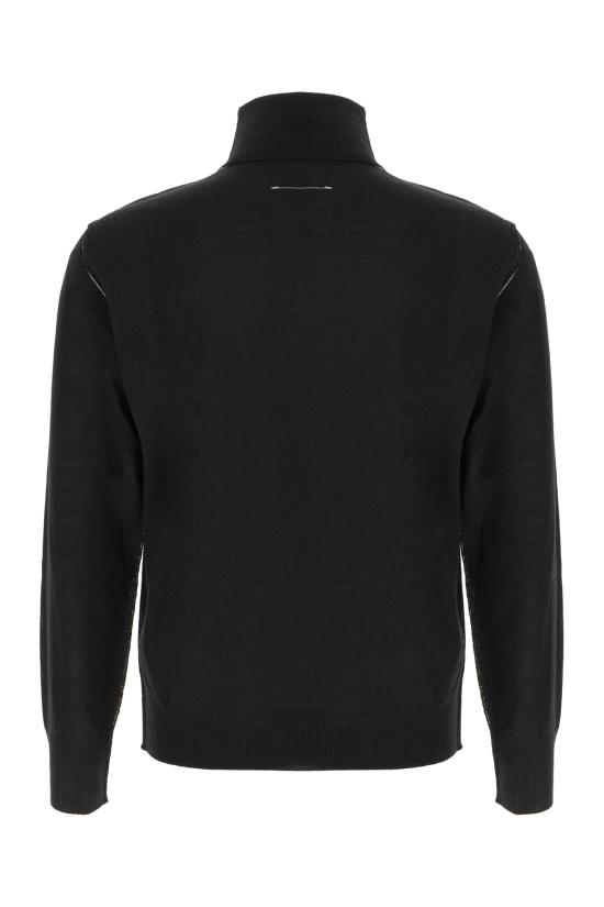 26FW MM6 메종마르지엘라 터틀넥 SH0HA0009M13037 900 BLACK - MM6 MAISON MARGIELA