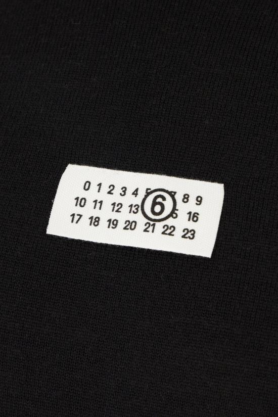 26FW MM6 메종마르지엘라 터틀넥 SH0HA0009M13037 900 BLACK - MM6 MAISON MARGIELA