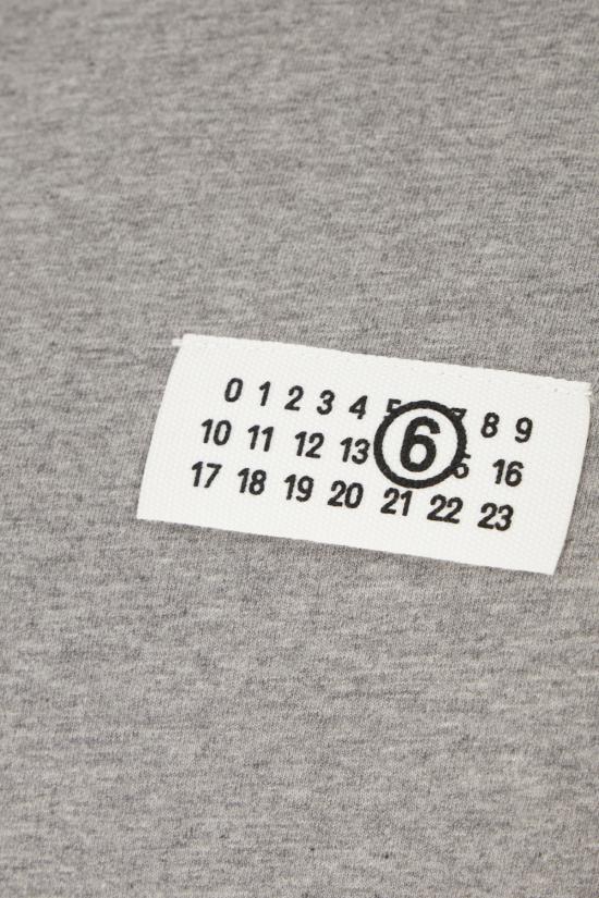 26FW MM6 메종마르지엘라 후드 티셔츠 SH0NH0028M20170 856M GREY MELANGE - MM6 MAISON MARGIELA