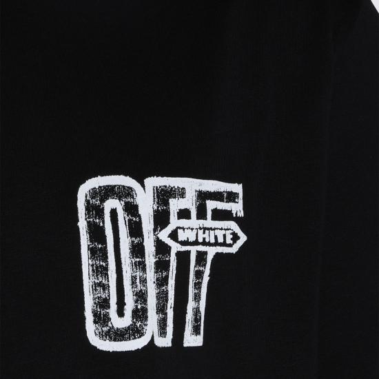 26FW 오프화이트 반팔 티셔츠 OMAA120F26 JER00Y001 Black - OFF WHITE