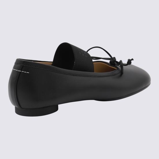 26FW MM6 메종마르지엘라 아나토믹 뉴메릭 발레리나 플랫 슈즈 S59WZ0099 P3628T8013 Black - MM6 MAISON MARGIELA