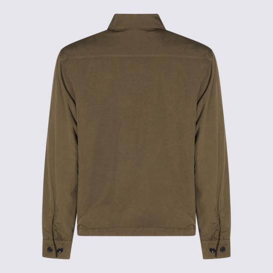 26FW 씨피 컴퍼니 긴팔 셔츠 21CMOS124A 110747D683 IVY GREEN