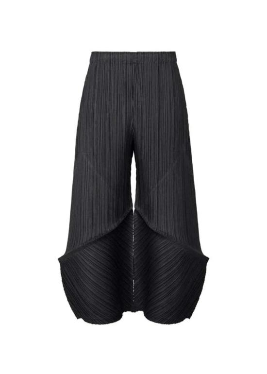  플리츠플리즈 스트레이트 팬츠 PP66JF383 BLACK - PLEATS PLEASE