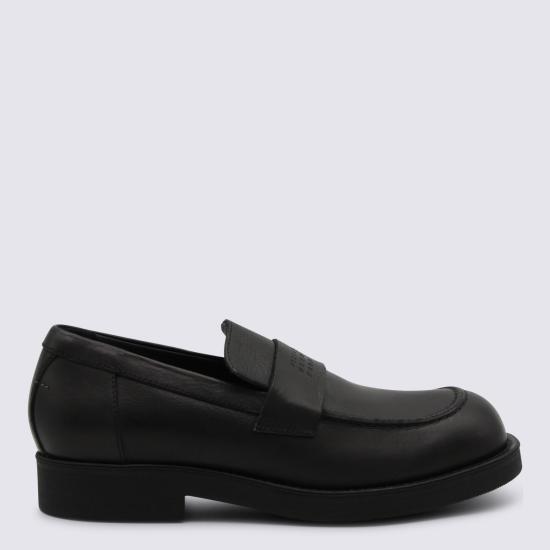 26FW MM6 메종마르지엘라 시티 바이커 로퍼 SH1WR0006 P7431T8013 BLACK