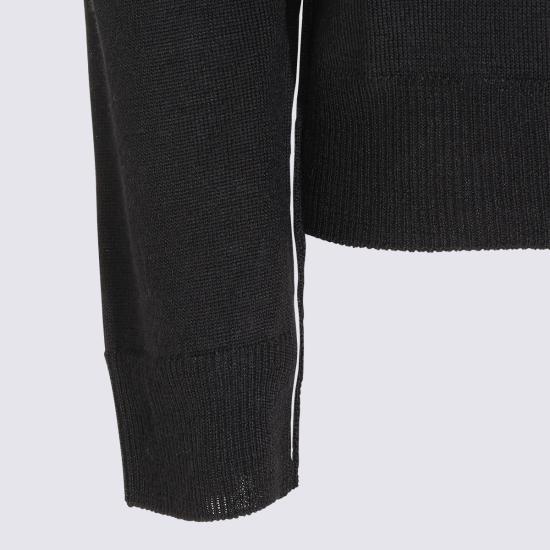 26FW MM6 메종마르지엘라 스웨터 S52HL0066 M13037900 Black - MM6 MAISON MARGIELA