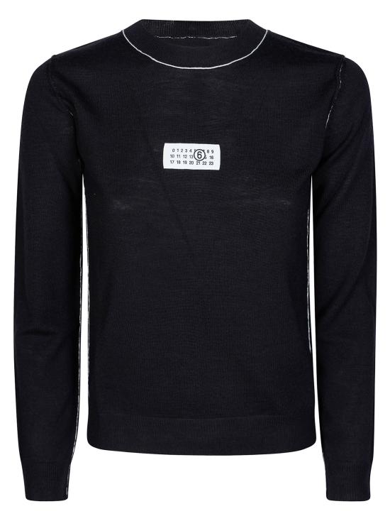 26FW MM6 메종마르지엘라 스웨터 S52HL0066 M13037900 Black