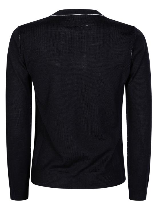 26FW MM6 메종마르지엘라 스웨터 S52HL0066 M13037900 Black - MM6 MAISON MARGIELA