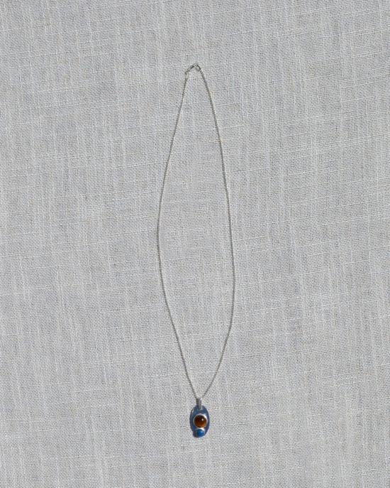  Gem & Blue 목걸이/팬던트 보석 & 블루 타이거아이 & 라피스 라줄리 펜던트 - OTHER BRANDS