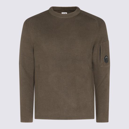 26FW 씨피 컴퍼니 스웨터 21CMKN101A 006608A683 IVY GREEN