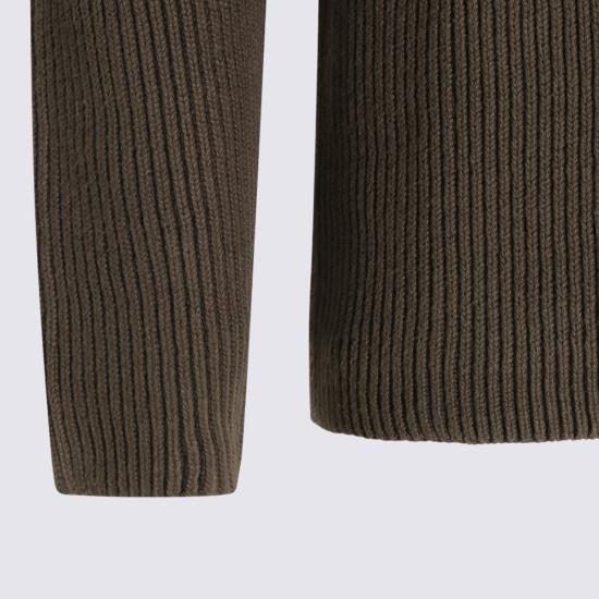 26FW 씨피 컴퍼니 스웨터 21CMKN101A 006608A683 IVY GREEN - C.P. COMPANY