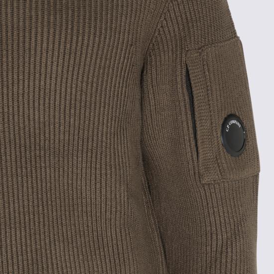 26FW 씨피 컴퍼니 스웨터 21CMKN101A 006608A683 IVY GREEN - C.P. COMPANY