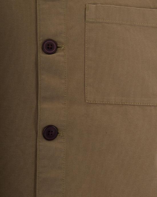 26SS 바버 워시드 코튼 오버셔츠 MOS0281MOSOL31 LIME - BARBOUR