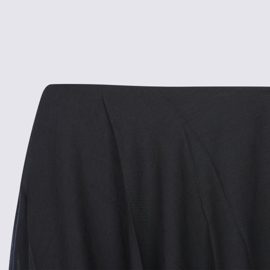 26FW 토템 미디 스커트 253WRB0306 FB0430001 Black - TOTEME