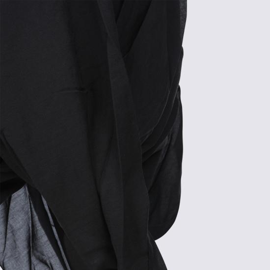 26FW 토템 미디 스커트 253WRB0306 FB0430001 Black - TOTEME