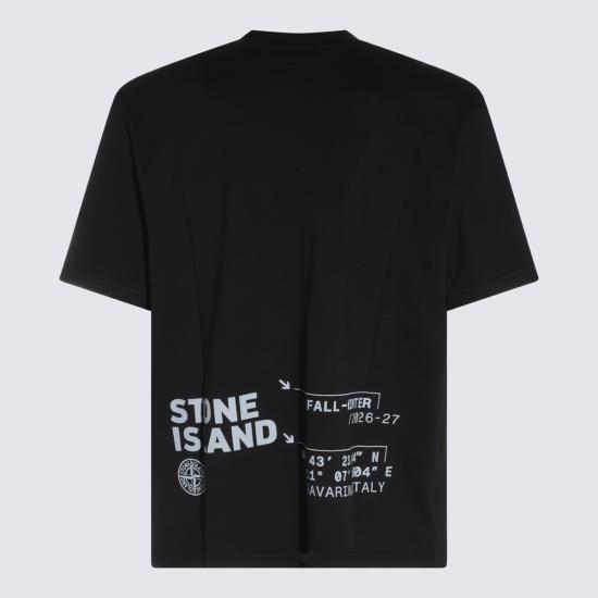 26FW 스톤 아일랜드 반팔 티셔츠 L2S152100001 S0480V0029 Black - STONE ISLAND