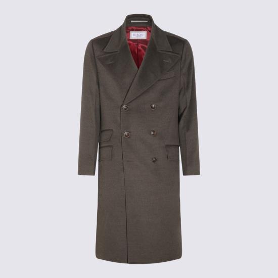 26FW 브루넬로 쿠치넬리 코트 MV4679141H C014 mud