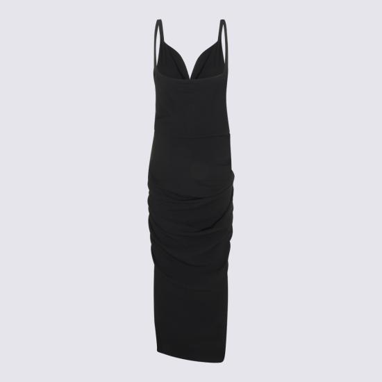 26FW 릭 오웬스 롱 원피스 RP02F5561 HY09 Black - RICK OWENS